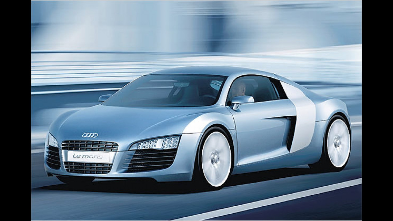 Aus dem Audi Le Mans quattro …