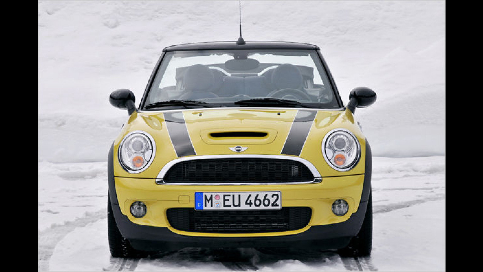Der Mini Ein Wintermärchen Das Neue Cabrio Im Schnee
