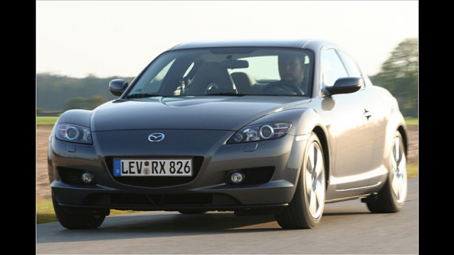 Knurriger Benzinoholiker: Der Mazda RX-8 dreht gewaltig auf