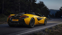 McLaren 570S Spider yellow
