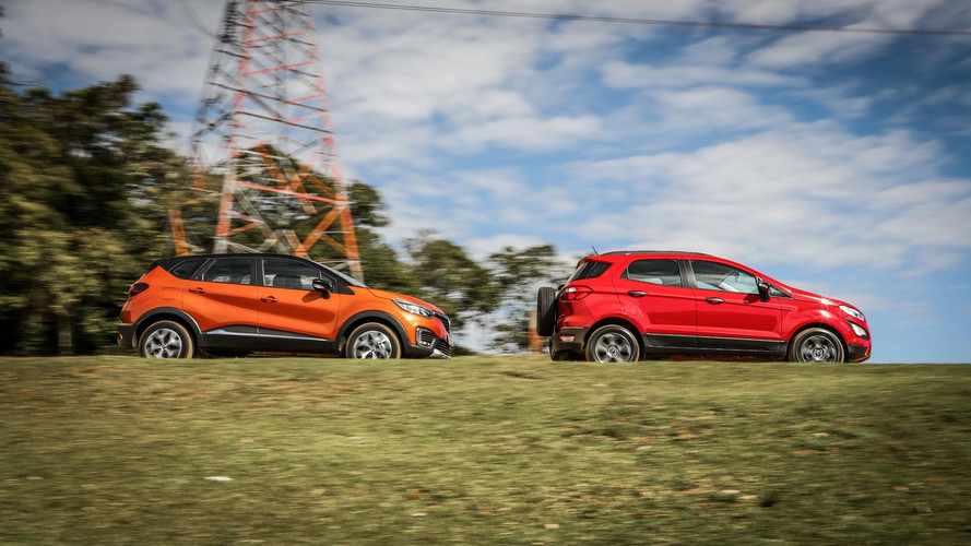 Comparativo Ford EcoSport x Renault Captur