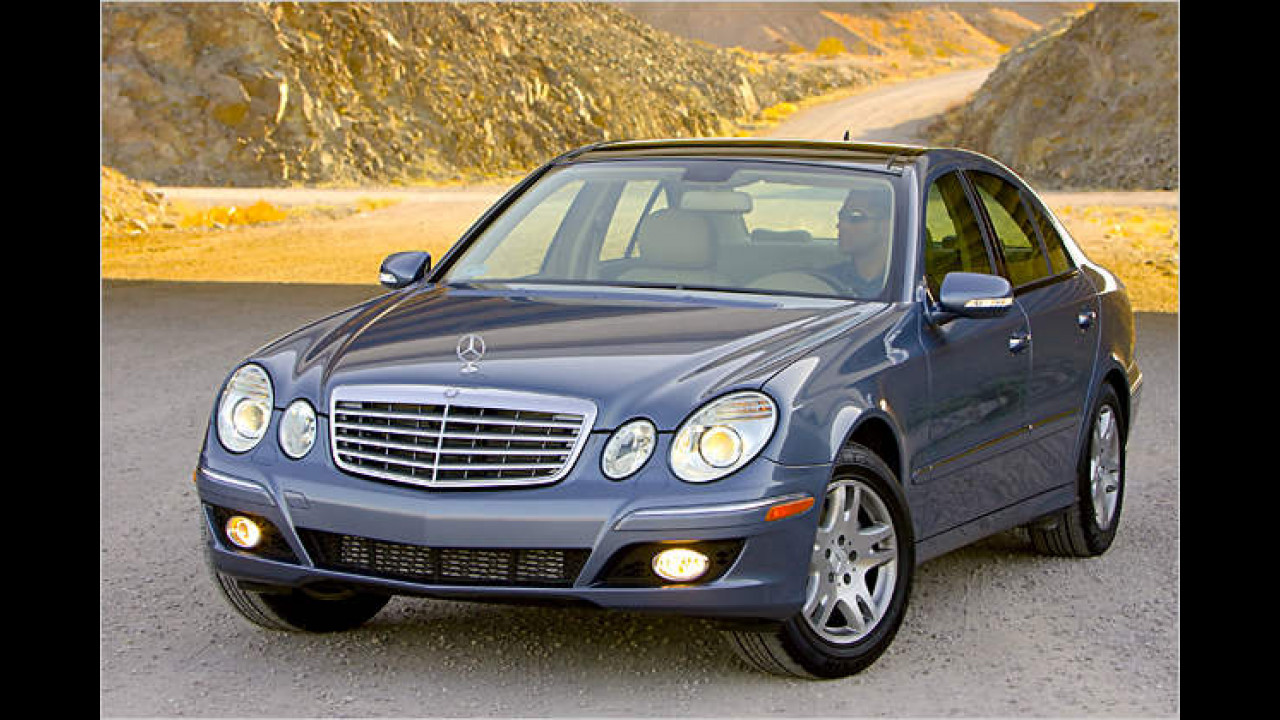 Platz 3 in der oberen Mittelklasse: Mercedes E-Klasse (19,2 Prozent)