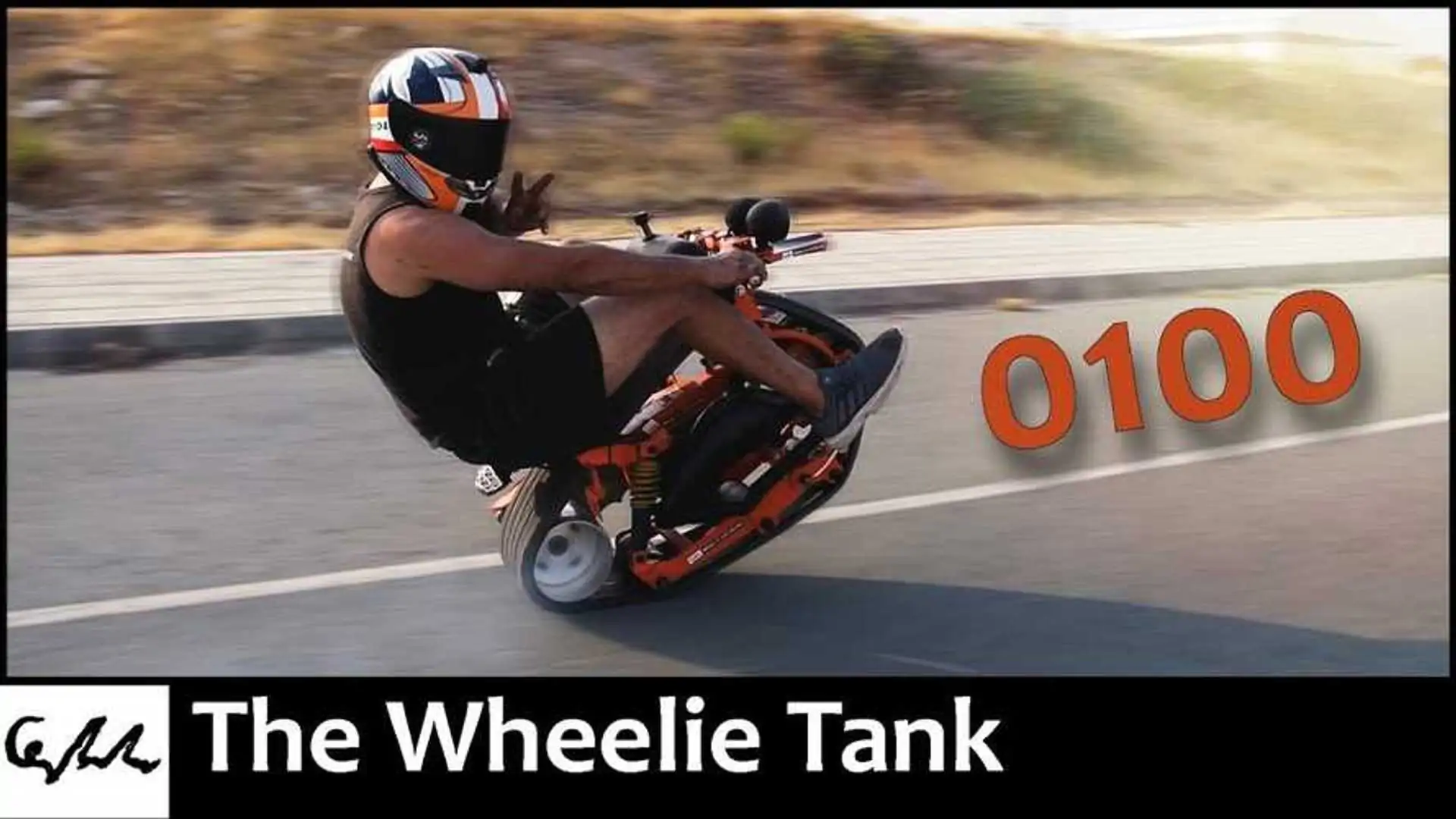 Local Gearhead Builds A Tiny, Scooter-Powered, Monotrack Bike