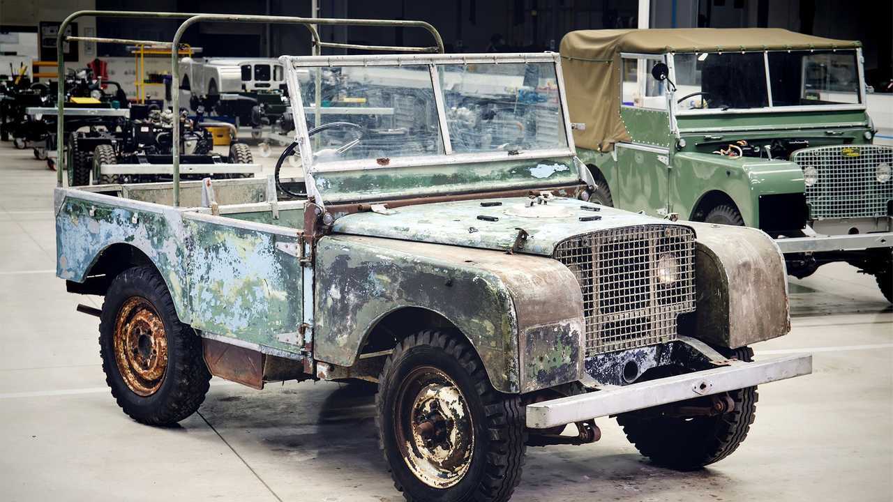 Реставрация предсерийного Land Rover 1948 года