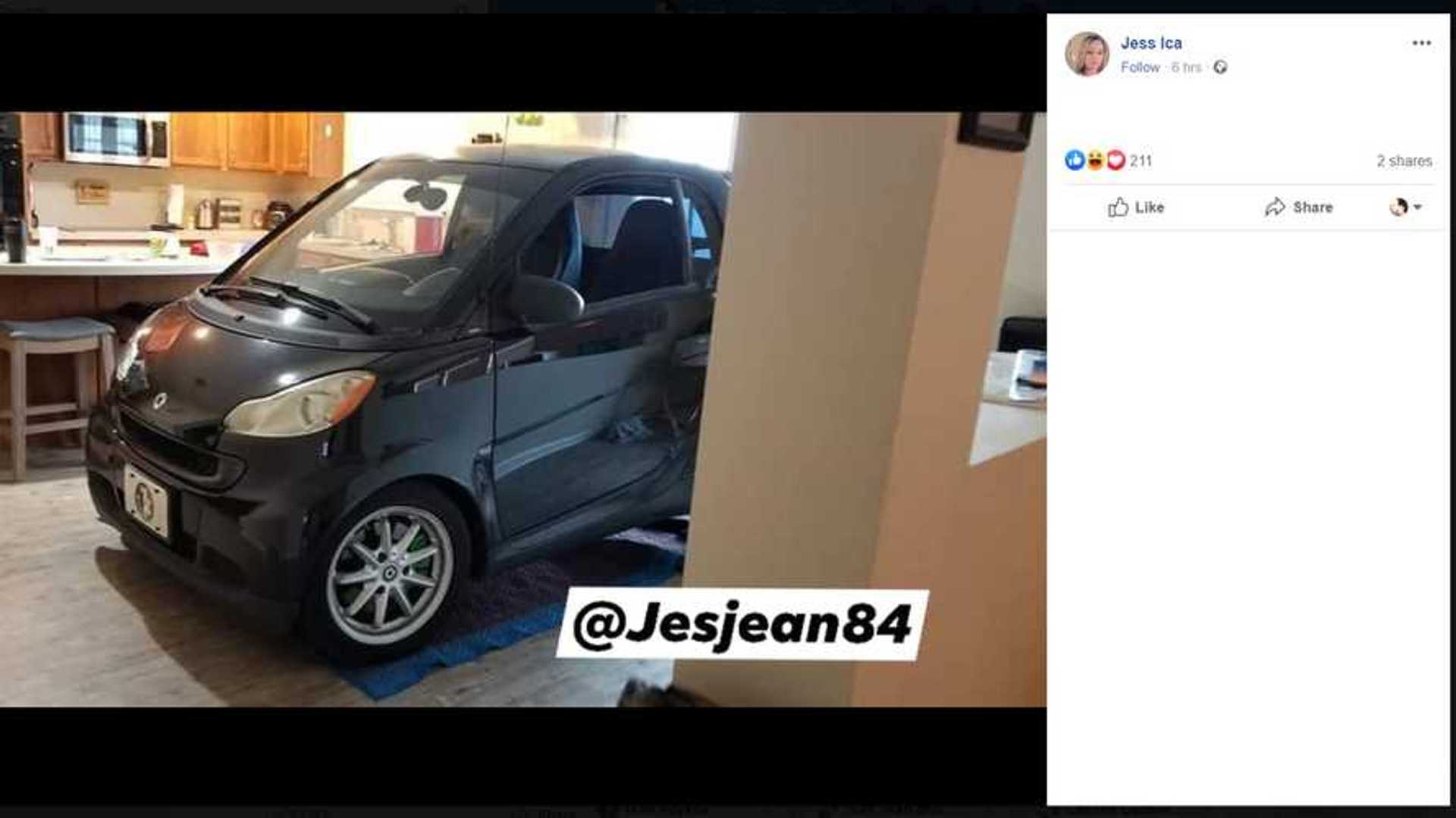 Florida Man Parks Car In Kitchen To Protect From Hurricane Dorian