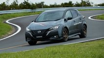 Nissan Leaf e+ with dual electric motors and all-wheel drive