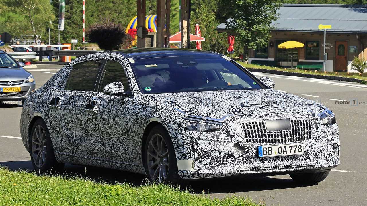 Photo espion Mercedes-Maybach Classe S