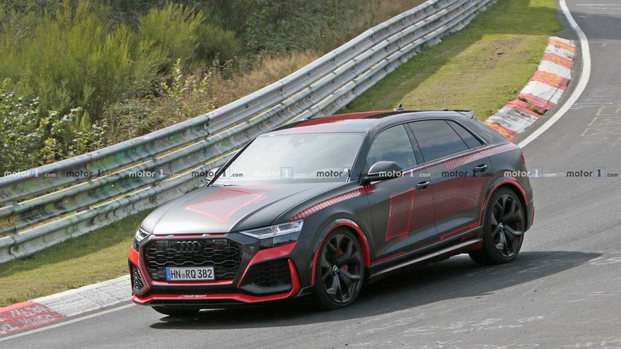 2021 Audi RS Q8 шпионское фото