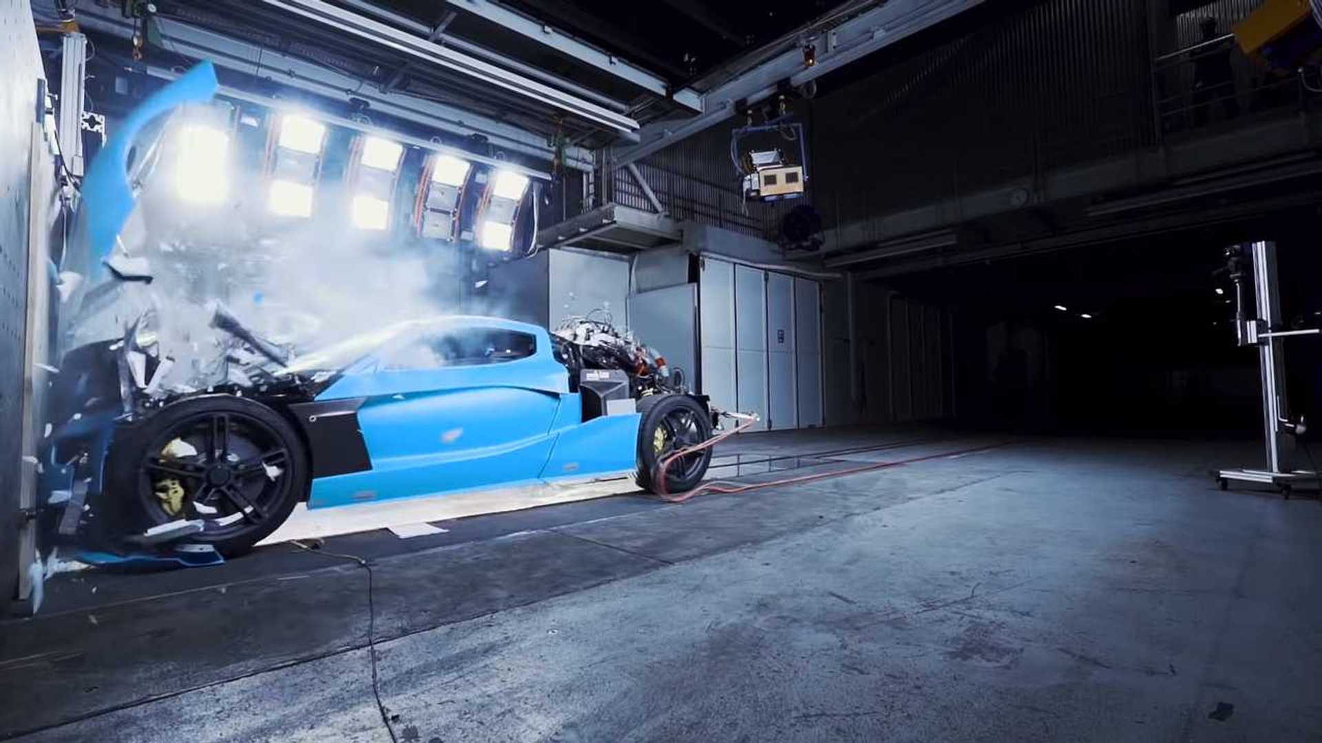 Rimac C_Two Crash Testing