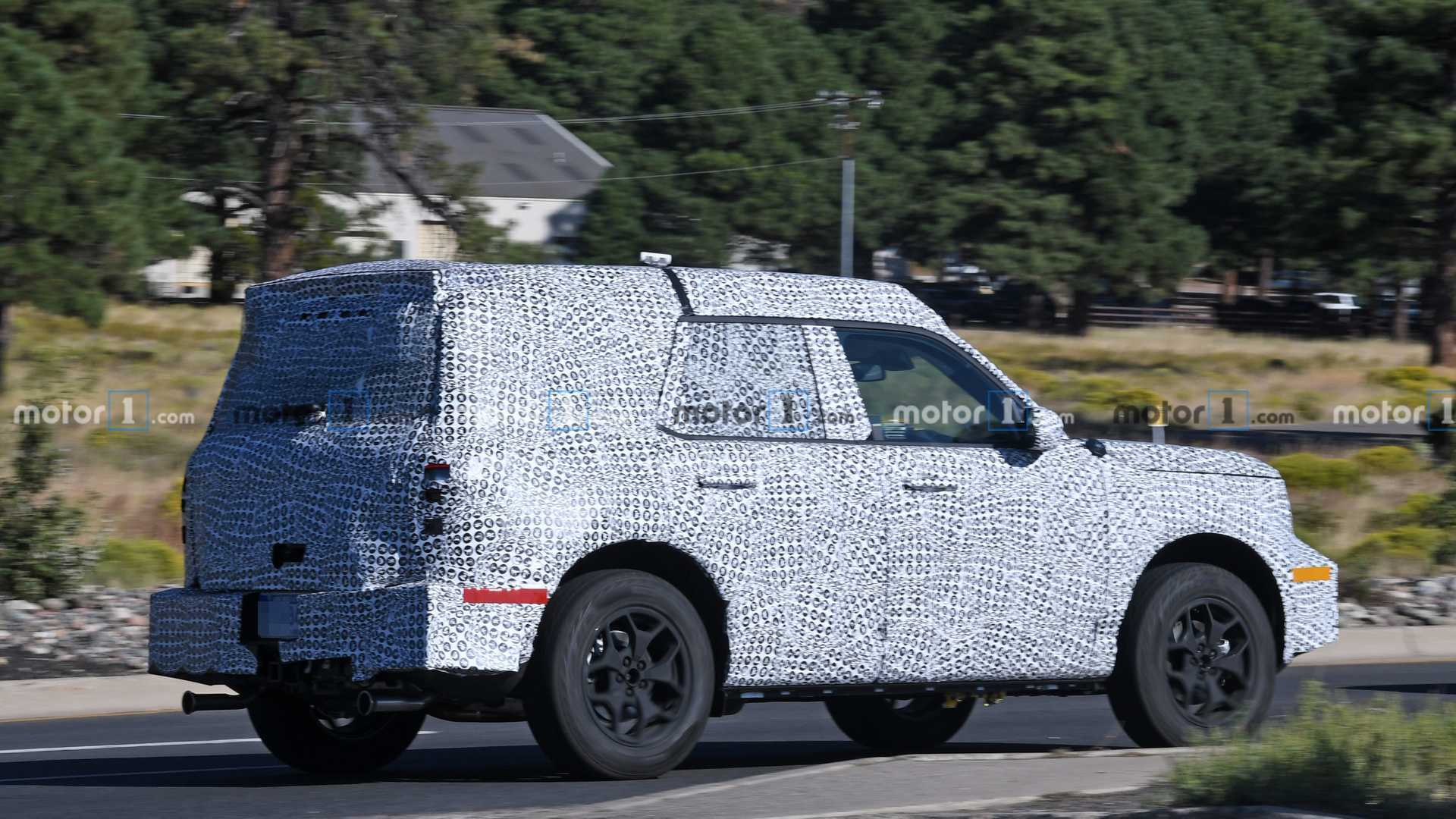 Ford Bronco Sport / Adventurer Spy Photo