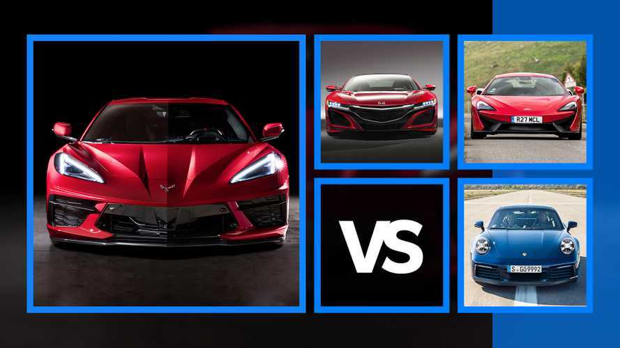 Nuova Chervolet Corvette Stingray e le rivali da (quasi) 500 CV