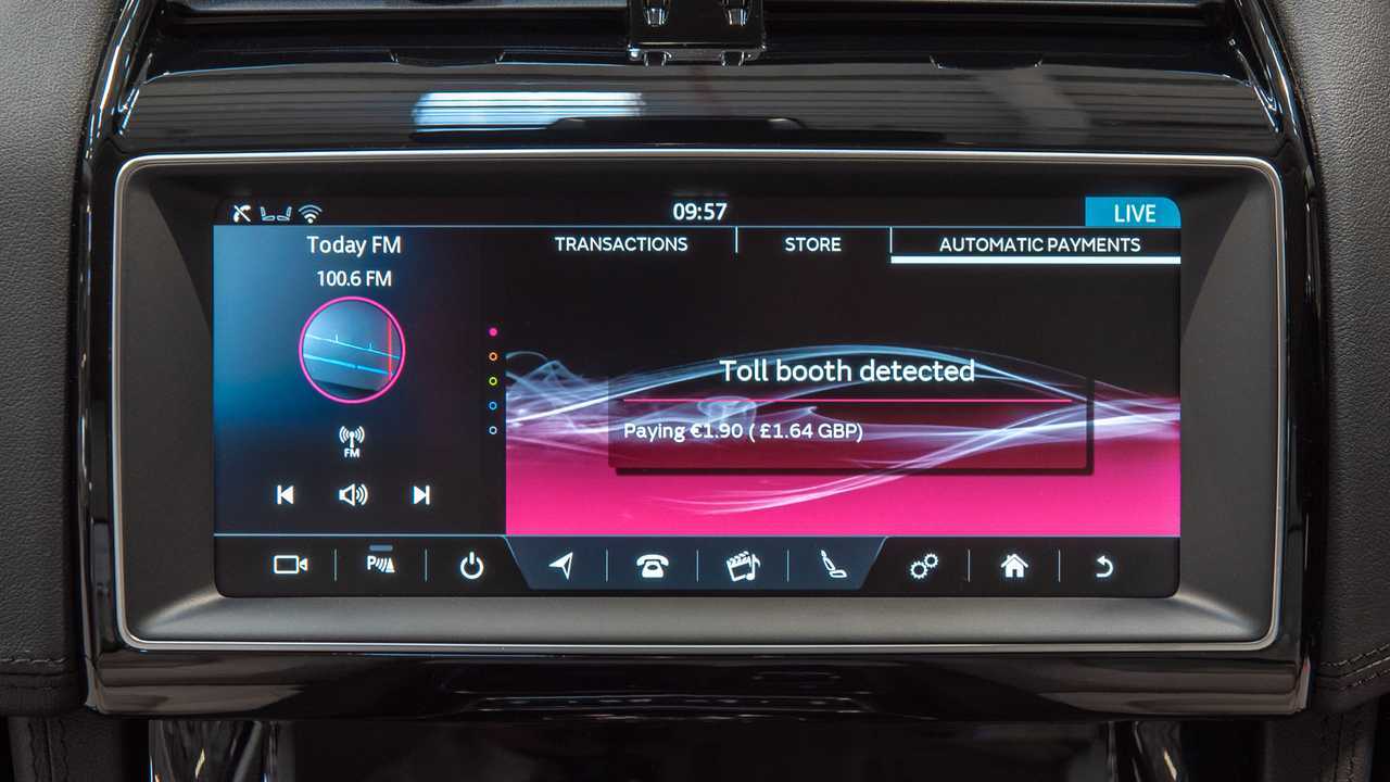 Jaguar Land Rover cryptocurrency tech