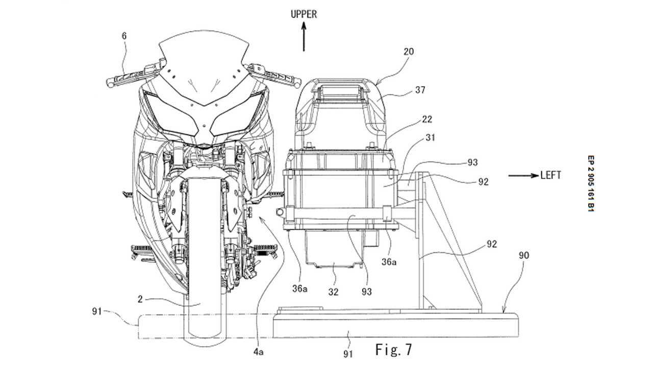 Kawasaki Electric Ninja Patent