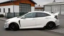 Scatti di tipo Mule Spy per test di tipo Civic Honda R