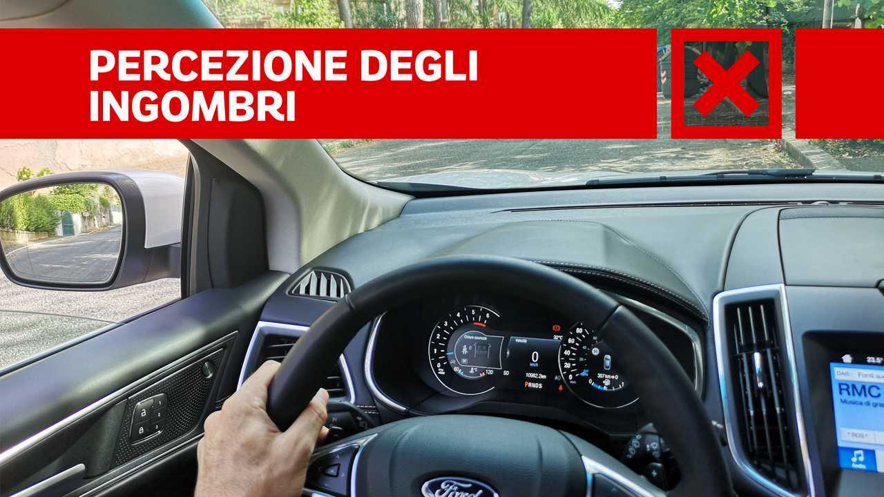 Contro, percezione degli ingombri