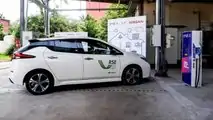 Nissan Leaf Vehicle to Grid Milano