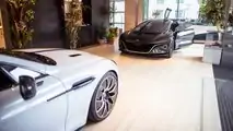Aston Martin Lagonda Vision Concept e Rapide E nello showroom di Londra