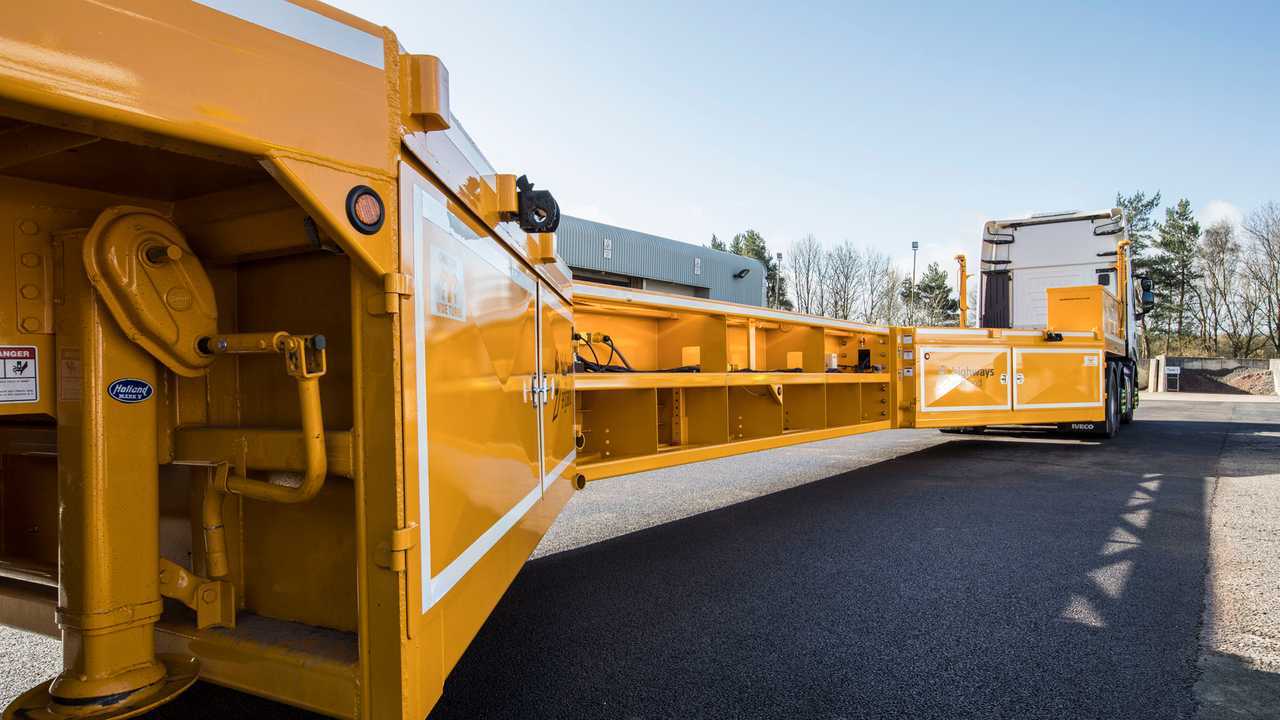 Highways England mobile crash barriers