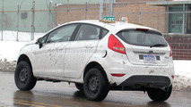 Ford Fiesta-based SUV mule spied 24.02.2011