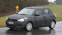 2011 Suzuki Swift spy photos in Germany 24.11.2009