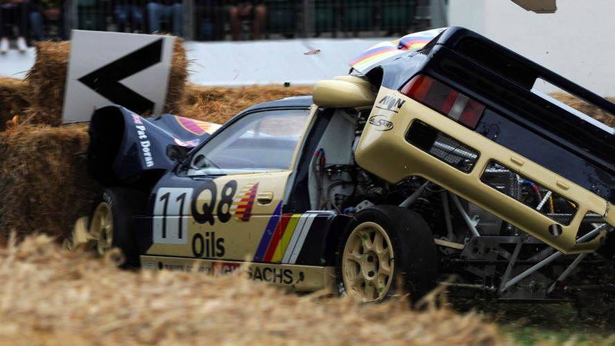 Crash Ford RS200 Evo 2