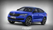 Skoda Kodiaq Coupe Rendering