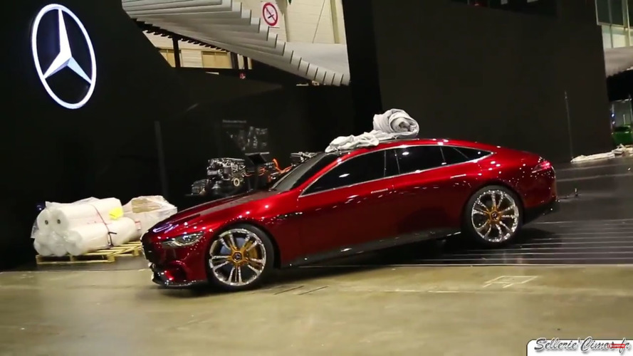 Mercedes-AMG GT Concept Spy Video