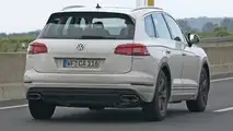 2018 VW Touareg yeni casus fotoğraflar