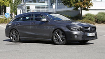 Mercedes CLA / CLA Shooting Brake facelift spy photo