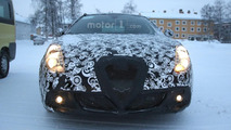 Alfa Romeo Giulietta facelift spy photo