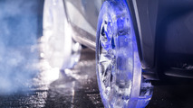 Lexus NX on ice tires