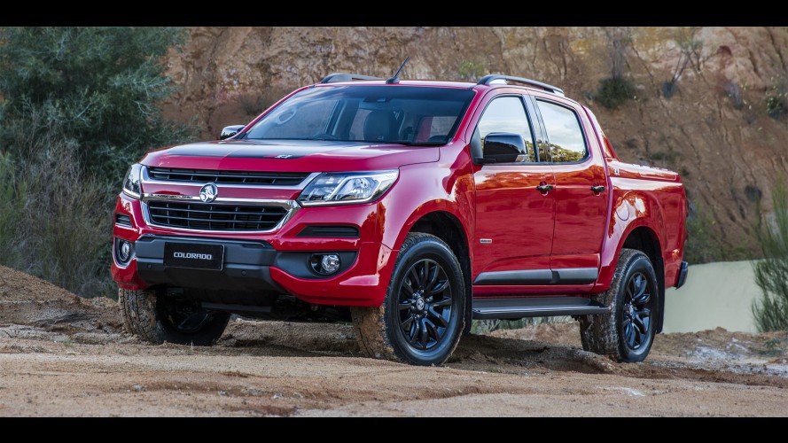 Irmã da Chevrolet S10 brasileira, Holden Colorado também estreia novo visual