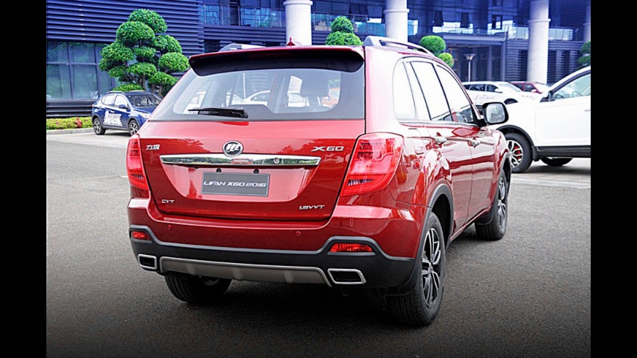 Chinês mais vendido no Brasil, Lifan X60 reestilizado é lançado na Rússia