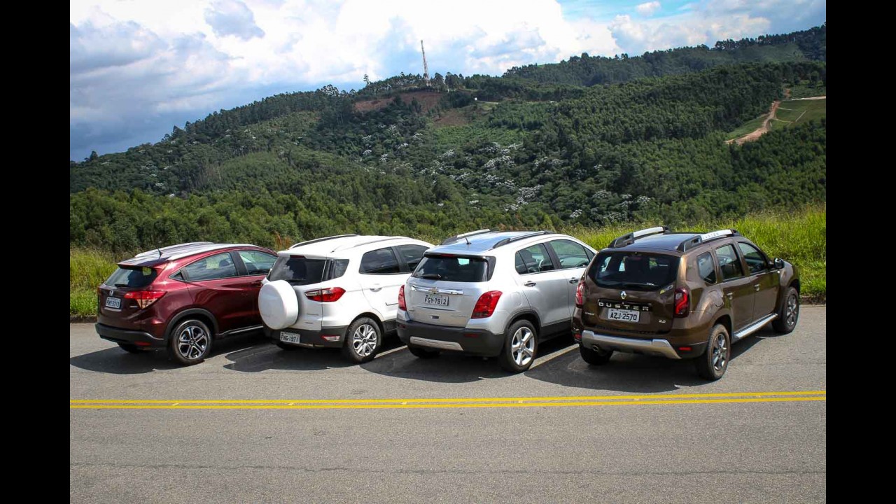 Teste CARPLACE: Honda HR-V encara EcoSport, Tracker e Duster renovado