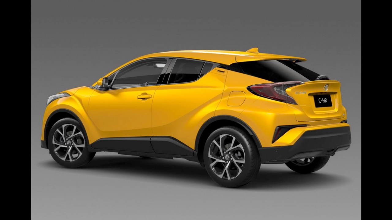 Novo Toyota C-HR: interior da versão "não híbrida" e cores mais chamativas