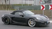 2018 Porsche 718 Boxster GTS spy photo