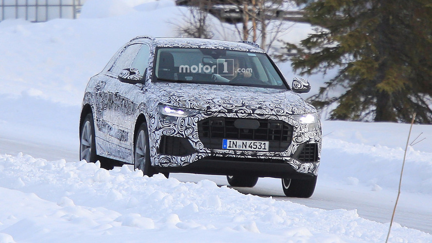 2018 Audi Q8 spy photo