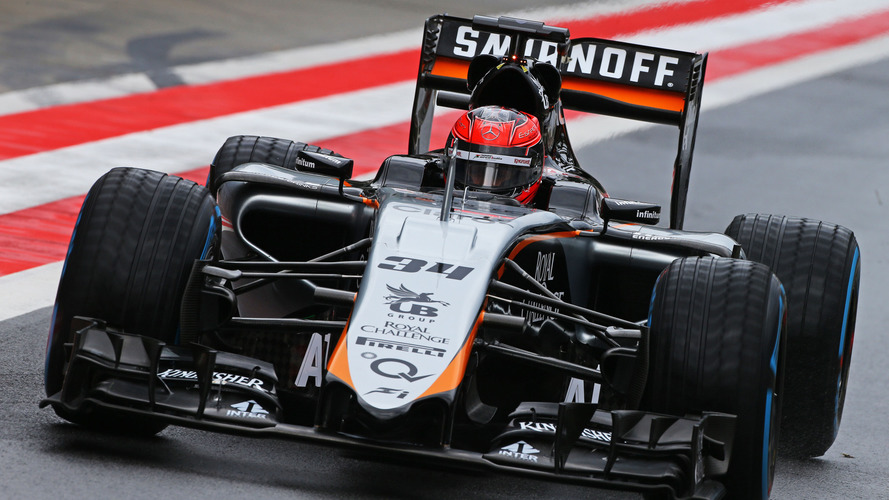 Esteban Ocon, pilote d'essais Sahara Force India F1 VJM08