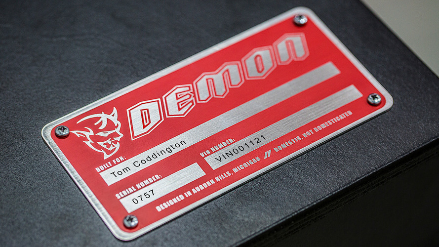 2018 Dodge Challenger SRT Demon teaser image