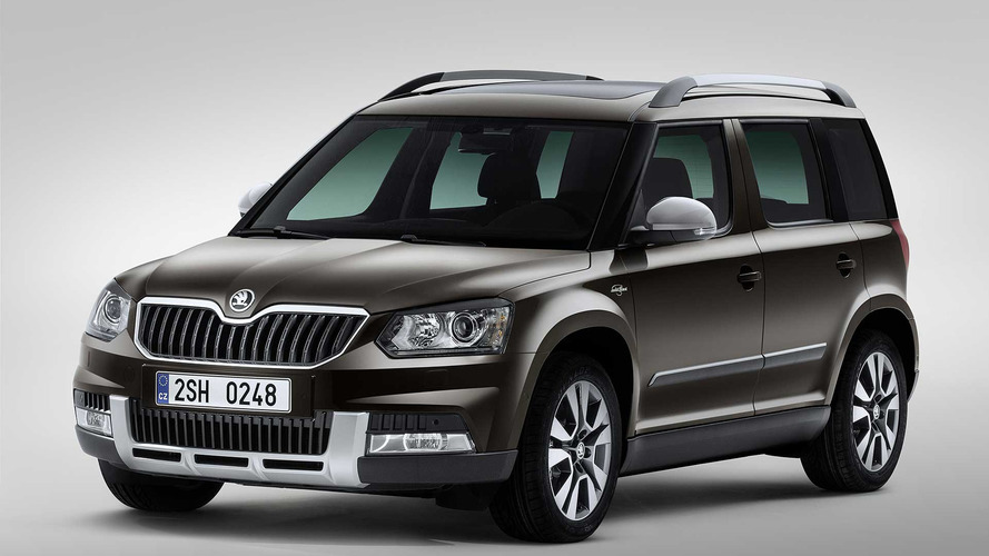 Skoda Yeti marron