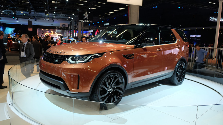 Salão do Automóvel: novo Discovery fica 480 kg mais leve e começa a ser vendido em 2017