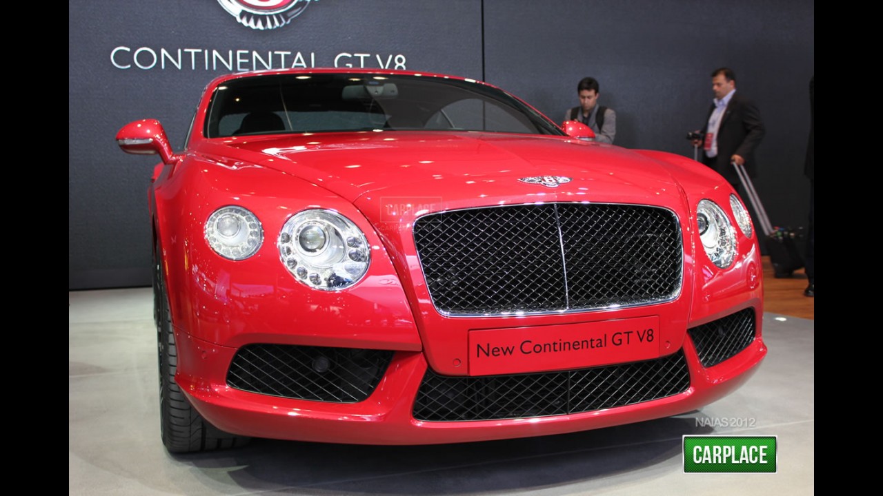 Direto de Detroit: Fotos do Novo Bentley Continental GT V8