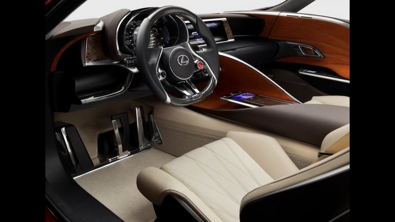 Lexus LF-LC Concept tem imagens reveladas