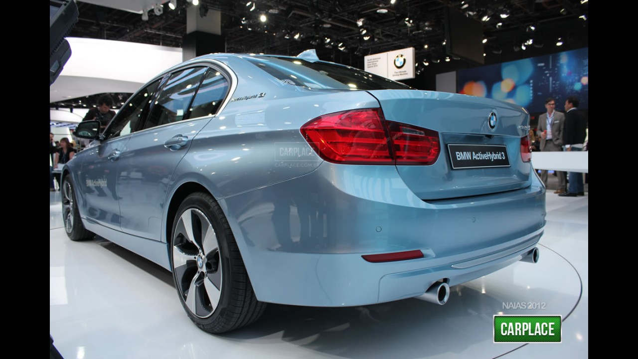 Salão de Detroit: Fotos do BMW Série 3 Híbrido - Versão pode chegar ao Brasil em 2013