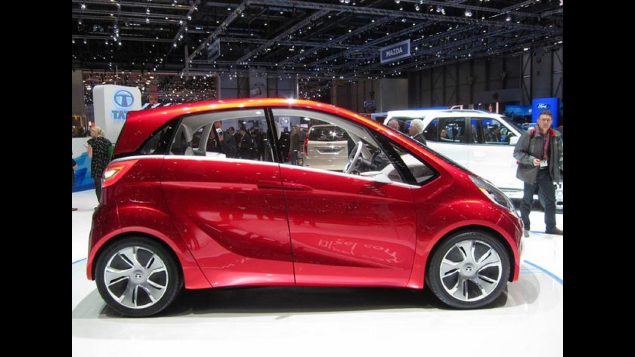 Tata Megapixel Concept é apresentado no Reino Unido - Consumo pode chegar a 120 km/l