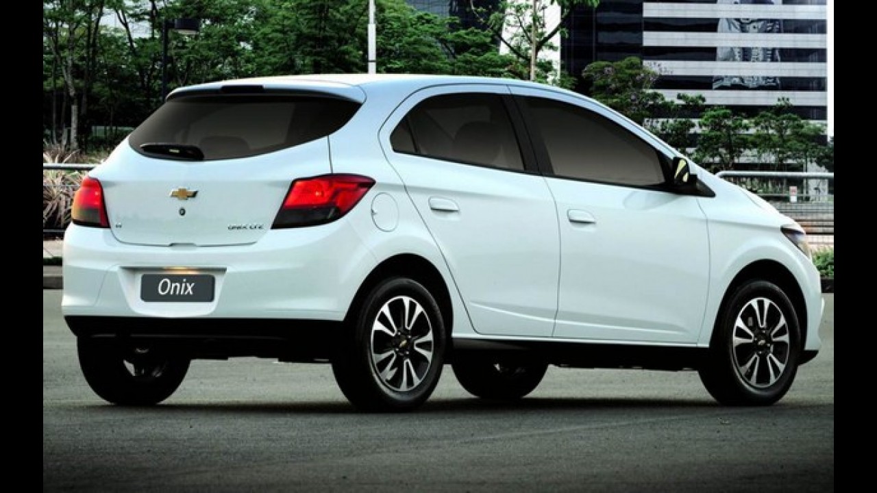 Chevrolet Onix tem preços reajustados; versão top custa R$ 43.690