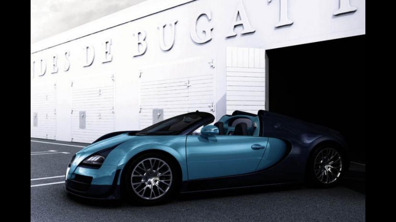 Bugatti Veyron Legend edition presta homenagem à história da marca nas corridas