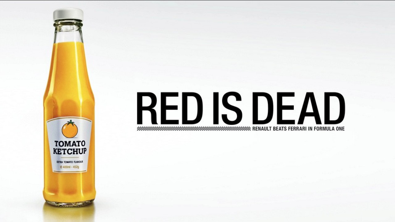 Renault provoca Ferrari e insinua que o "vermelho" amarelou