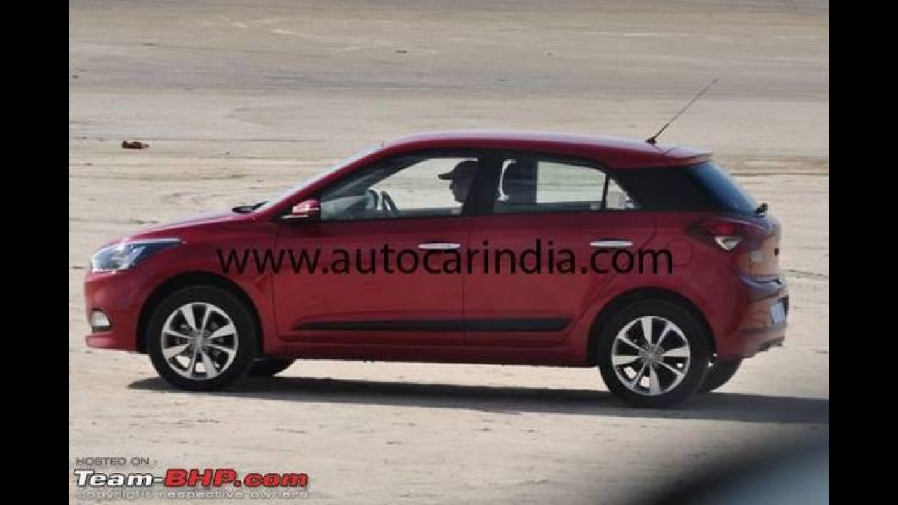 Flagra: irmão gringo do HB20, novo Hyundai i20 surge sem camuflagem