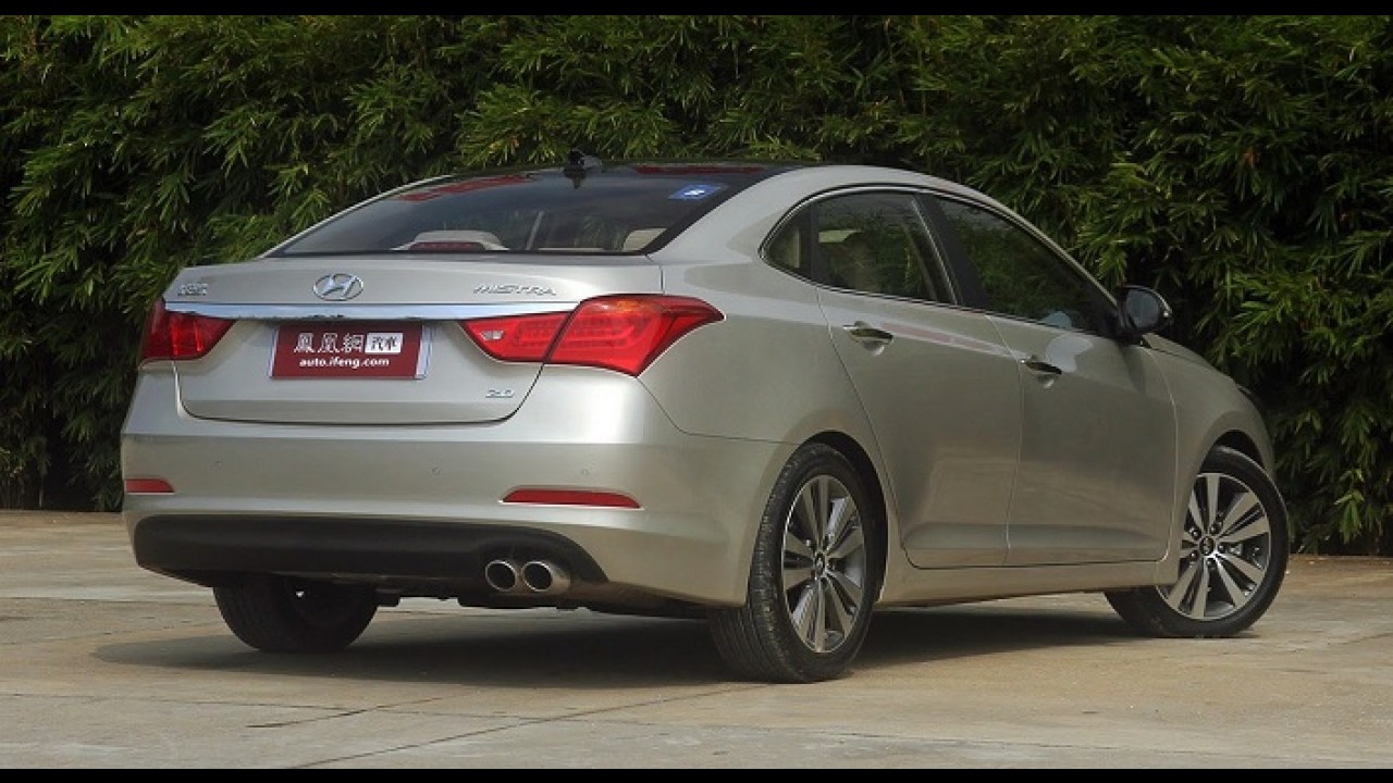 Exclusivo da China, Hyundai Mistra é opção intermediária entre Elantra e Sonata